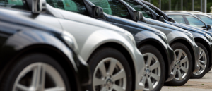 Cars parked up